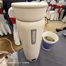 飞利浦 (PHILIPS)烧水杯便携式烧水壶电热水杯恒温杯加热水杯旅行烧水壶电热水壶保温杯加热杯三代 0.42L 全新升级【恒温】烧水杯 杏色 实拍图