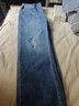 京东京造牛仔裤男高弹直筒裤子男款百搭男士休闲裤春夏季新款 中蓝色 33 实拍图