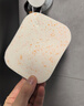 优家（UPLUS）绒面加厚洗脸扑洁面扑洗脸绵洗脸海绵（牛奶+竹炭）2个含盒 实拍图