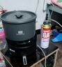 探险者卡式炉分体式户外卡式炉具野炊锅具灶全套卡磁炉露营装备全套一体 钛砂黑红外线炉【送收纳包】 实拍图