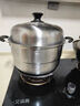 美的（Midea）蒸锅汤锅 304不锈钢蒸锅多层家用5-6个人蒸煮一体多功能锅蒸包子 实拍图