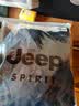 JEEP SPIRIT吉普卫衣男春季上衣男士卫衣圆领打底衫男装 黑色 2XL 实拍图