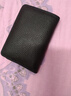 第九城(V.NINE)卡包名片夹头层牛皮轻薄驾驶证皮套防盗刷NFC防消磁银行卡套迷你小钱包男送老公送男友生日礼物情人节新年礼物  黑色 实拍图