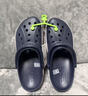 卡骆驰（CROCS）贝雅卡骆班洞洞鞋轻便耐磨一脚蹬休闲鞋女鞋时尚沙滩鞋|205089 深蓝/辣椒红-4CC 43 (270mm) 实拍图