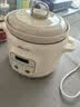 小熊（Bear）电炖锅 电炖盅 煲汤锅 炖汤锅 电砂锅 煮粥锅 婴儿熬粥家用可预约白瓷 2-3人用 DDG-E20M1米黄色2L 实拍图