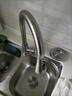 四季沐歌厨房水龙头系列抽拉式枪灰色冷热不锈钢小蛮腰三功能洗菜盆水龙头 实拍图