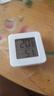温湿度计婴儿房室内家用车内电子温湿度计迷你便携高精度传感器可壁挂 智能温湿度计-白色小巧*1 实拍图
