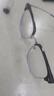 蔡司（ZEISS）镜片近视眼镜框男半框防蓝光辐射可配带散光度数眼睛女钛合金镜架 升级钛材 黑银 配colorein镜片1.56防蓝光 0-600度 实拍图
