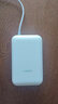 小米（MI）【3C认证】充电宝移动电源10000 自带线双向快充口袋版灰蓝色可上飞机/火车户外储能电源 实拍图