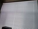 美尔耐免打孔百叶窗帘卧室卫生间浴室厕所防水铝合金厨房升降遮光帘6010 免钉【标准亮光】白色 1平方米 实拍图