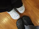 CROCS卡骆驰贝雅洞洞鞋轻便百搭男鞋一脚蹬洞洞鞋女拖鞋休闲鞋|10126 矿物质蓝-4JQ(含智必星) 37 /38(230mm) 实拍图