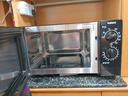 格兰仕（Galanz）不锈钢内胆微波炉烤箱一体机 家用微波炉平板式23升大容量光波炉旋钮老人用简单G80F23SP-M8(S0) 实拍图