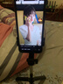 超迷你手机自拍杆蓝牙抖音直播一体式伸缩便携拍照摄影支架三脚架通用 黑色基础款不带灯 实拍图