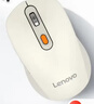 联想（Lenovo）无线蓝牙双模充电鼠标 蓝牙5.0/3.0 便携办公鼠标人体工学设计 Howard Mouse 2022充电版樱花白 实拍图