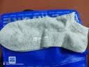 海澜之家袜子男女短筒纯棉100%棉抗菌消臭抗起球纯色运动休闲短船袜5双装 实拍图