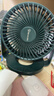 赛亿蓄电小风扇电风扇小台扇迷你USB手持户外便携风扇小型学生宿舍床头办公室轻音桌面扇6000毫安 实拍图