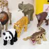 babycare&bctoys动物玩具动物桶熊猫老虎狮子长颈鹿模型玩具 实拍图