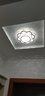 墨科 过道灯走廊灯水晶玄关灯入户吸顶灯门厅明装筒灯射灯阳台创意灯具 香槟金 直径30cm 白光20W 暗装款-吊顶需开孔5-10厘米 实拍图