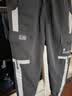 花花公子（PLAYBOY）工装裤男春夏季裤子男士休闲裤宽松束脚潮流长裤 灰色 L 实拍图