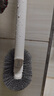 大卫马桶刷无死角家用壁挂厕所卫生间蹲坑长柄刷器H5+挂钩Y6组合装 实拍图