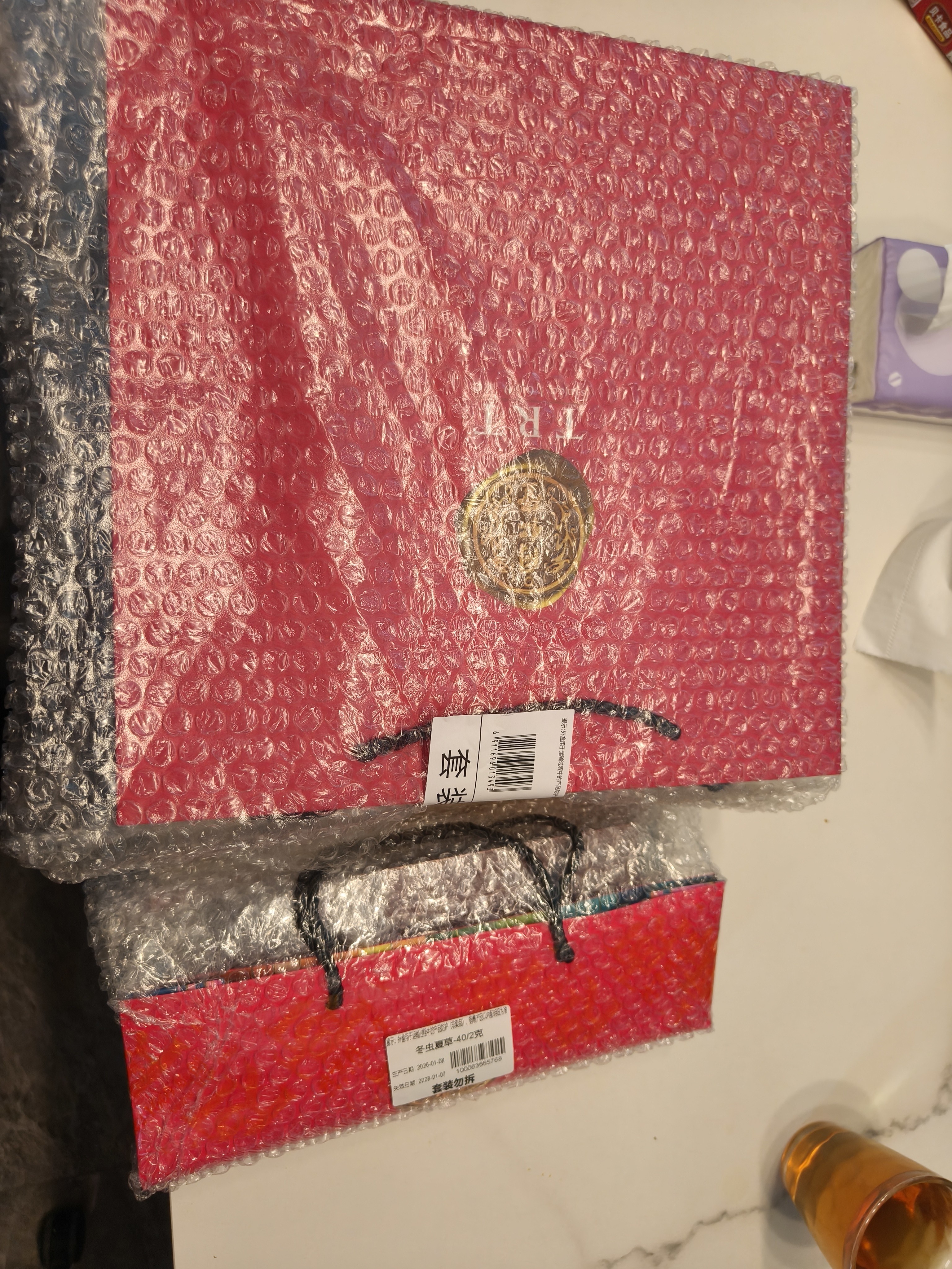 同仁堂品牌西藏野生冬虫夏草约4根/g2g约8根礼品虫草高端滋补品伴手礼 实拍图