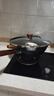 炊大皇铁锅家用无涂层不锈炒锅燃气灶专用炒锅炒菜锅平底锅极铁锅34cm 实拍图