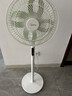 美的（Midea）【幸运草安睡1S】一级能效直流变频声控电风扇家用遥控卧室静音落地扇台式桌面抗菌大风力转页扇 实拍图