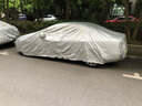 智国者车衣全车罩通用遮阳防晒隔热雨冰雹雪牛津布SUV轿汽车套保护外罩 实拍图