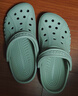 卡骆驰（CROCS）贝雅洞洞鞋男鞋女鞋轻便耐磨一脚蹬拖鞋休闲鞋百搭花园鞋|10126 卵石色-2V3 37 /38(230mm) 实拍图