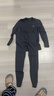 三枪秋衣秋裤男[原纱抗菌]全棉透气圆领保暖内衣抗静电厚棉毛衫套装 实拍图