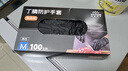 英科医疗（INTCO）一次性手套丁腈手套100只大码橡胶厨房耐用家务食品级丁晴手套 实拍图