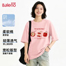 班尼路（Baleno）潮流短袖t恤女夏季新款2026年小个子宽松显瘦纯棉半袖女装上衣服 实拍图