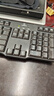 罗技（Logitech）MK120 键鼠套装 有线键鼠套装 办公键鼠套装 电脑键盘 USB即插即用 全尺寸 黑色 实拍图