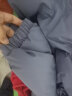 NASA LIKE官方潮牌棉服冬季加厚连帽外套保暖男士棉衣羽绒棉服情侣大码棉袄 蓝色 2XL（建议140-160斤） 实拍图