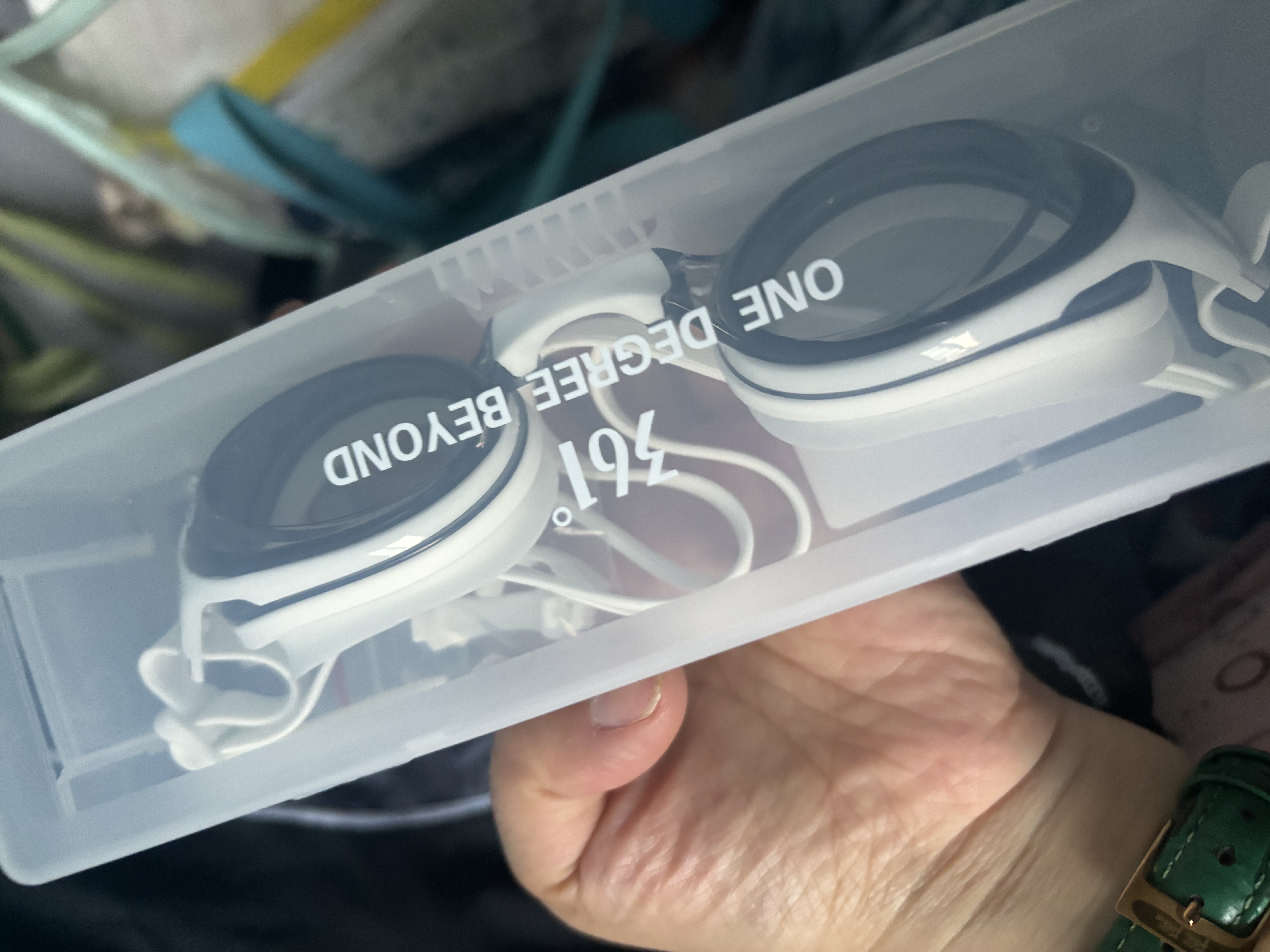 361°泳镜防水防雾男女高清游泳眼镜小框近视专业竞速可调节舒适不勒 实拍图