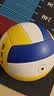 蜜乐糖排球5号PVC初中小学生中考训练比赛沙滩软排球标准机缝 实拍图