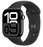 【95成新】Apple/苹果 Watch Series 10 智能手表GPS款46毫米亮黑色铝金属表壳黑色运动型表带M/L MX273CH/B   实拍图