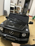 福儿宝奔驰授权大G儿童电动车玩具车可坐人四轮带遥控越野小孩宝宝送礼 四驱黑+减震器+后备箱+高低门+皮座+防爆软胎 实拍图