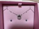施华洛世奇（SWAROVSKI）跳动的心 UNA 项链耳钉套装送女朋友生日礼物女 实拍图