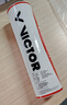 威克多（VICTOR）胜利塑料 6只装训练室外尼龙羽毛球77速NS-1000 2桶装（黄+白） 实拍图