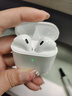 固质【华强北顶配】蓝牙耳机真无线双耳运动跑步游戏低延迟音乐高音质长续航适用于华为苹果vivoop 白色【改名+开盖即连+HIFI音质】 实拍图