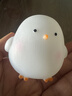 卡通小鸡仔小夜灯高颜值卧室可爱装饰发光玩具儿童生日分享小礼物 小鸡仔/白色 实拍图