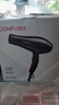 康夫（CONFU）电吹风机家用大功率2200W冷热风专业发廊级理发店恒温吹风筒机KF-8953 【家用发廊】大风力速干专业款 黑金 实拍图
