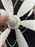 艾美特（AIRMATE）小吊扇学生宿舍床上电风扇大风力小风扇蚊帐扇微风吊扇电扇 标准款+2米延长线 标准款 实拍图