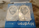海昌H2O Air半年抛隐形眼镜2片装 透明近视眼镜轻薄水润 300度 实拍图