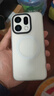 暴走适用oppofindx9pro手机壳 OPPO Find X9Pro保护套 磁吸柔砂肤感透色轻薄简约撞色硬壳保护壳柔雾白 实拍图