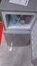 奥克斯小冰箱家用小型迷你冷藏冷冻两用出租房宿舍用节能省电寝室办公室电冰箱 【节能省电】176银色【高效保鲜 铜管速冷】56L 实拍图