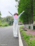 GLO-STORY遮阳帽女士户外草帽旅游海边沙滩太阳帽韩版蝴蝶结潮WMZ824172 实拍图