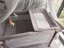 优乐博（ULOP）婴儿床可折叠可移动0-3岁宝宝床多功能婴儿床可升降婴儿拼接床 尿布台婴儿床二合一摇篮摇摇床 一键折叠床豪华款 婴儿用品实用新生儿见面礼物便携折叠婴儿床 实拍图