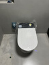 九牧（JOMOO）轻智能马桶家用卫生间恒温抗菌虹吸坐便器泡沫盾无水压限制SQ9650 【黑魔方】旋风魔力泡+免触+NFC 400坑距(390以上选择) 实拍图